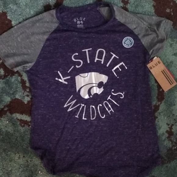 NCAA Kansas St Women's Small New  Blue 84 - Picture 1 of 4